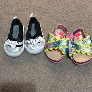 Faded glory size 3  bundle baby tennis shoes